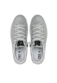 Primigi Sneakersy 3868111 D Srebrny. Kolor: srebrny. Materiał: materiał #5