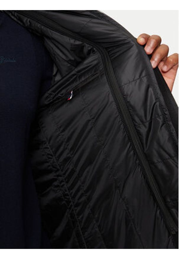 Hechter Paris Płaszcz wełniany 45014 142270 Czarny Regular Fit. Kolor: czarny. Materiał: syntetyk