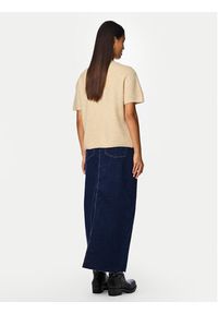 Pieces Kardigan 17156681 Beżowy Regular Fit. Kolor: beżowy. Materiał: syntetyk #6