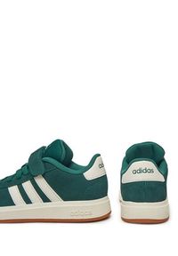 Adidas - adidas Sneakersy Grand Court 00s JP5898 Zielony. Kolor: zielony. Materiał: skóra, zamsz #6