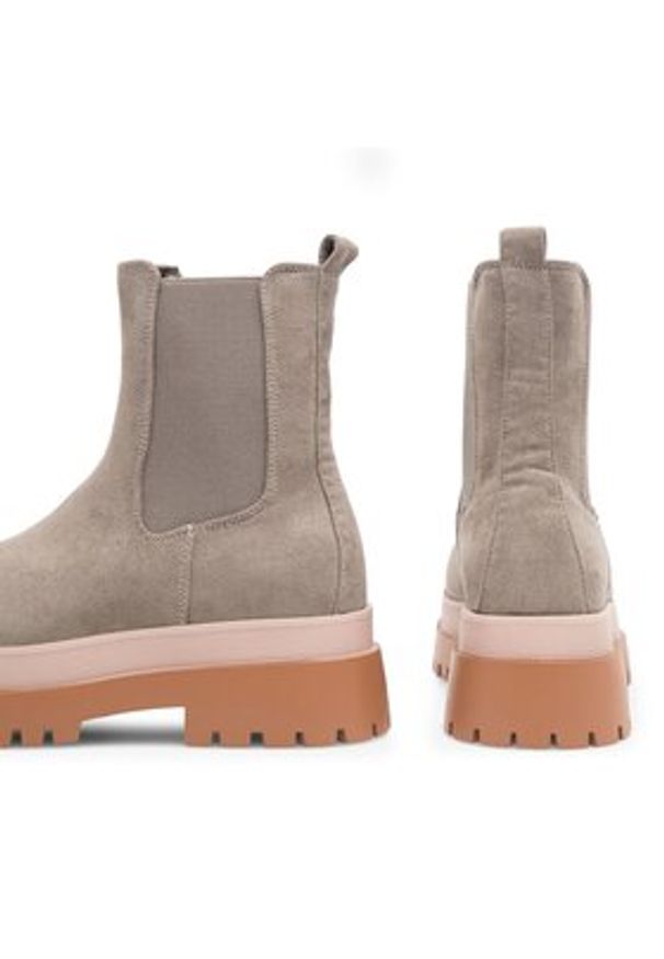 Jenny Fairy Sztyblety Bianka HY13295-5 Szary. Kolor: szary. Materiał: materiał