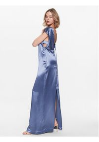 Calvin Klein Sukienka codzienna K20K205611 Niebieski Regular Fit. Okazja: na co dzień. Kolor: niebieski. Materiał: syntetyk. Typ sukienki: proste. Styl: casual #2