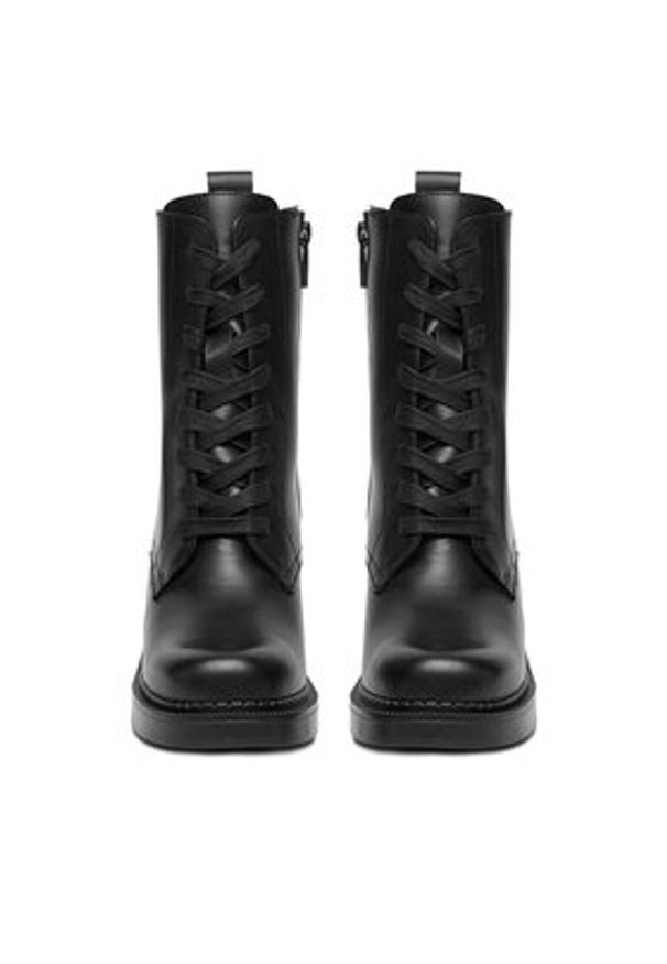 Gino Rossi Trzewiki C-MINA-27643PE Czarny. Kolor: czarny. Materiał: skóra