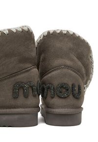 Mou Śniegowce MU.FW101050A Czarny. Kolor: czarny. Materiał: zamsz, skóra #3