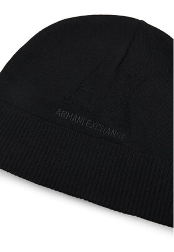 Armani Exchange Czapka XW001445 AF11896 UC001 Czarny. Kolor: czarny. Materiał: materiał, bawełna