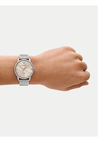 Emporio Armani Zegarek Mesh Automatic AR60082 Srebrny. Kolor: srebrny. Materiał: mesh #4