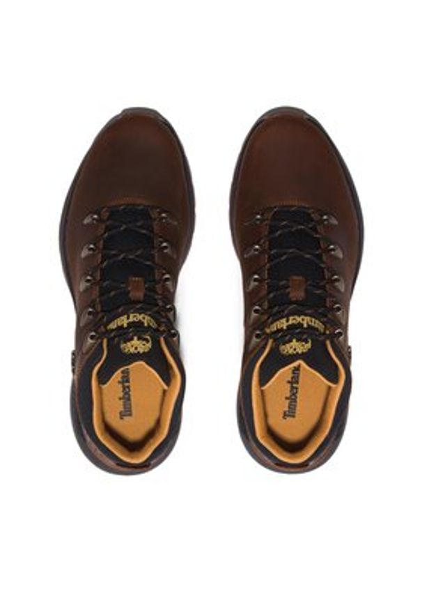 Timberland Sneakersy Sprint Trekker Mid TB0A67TG9431 Brązowy. Kolor: brązowy. Materiał: skóra. Sport: bieganie