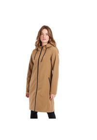 Damski płaszcz outdoorowy Protest Prteris. Kolor: wielokolorowy, beżowy, brązowy #1