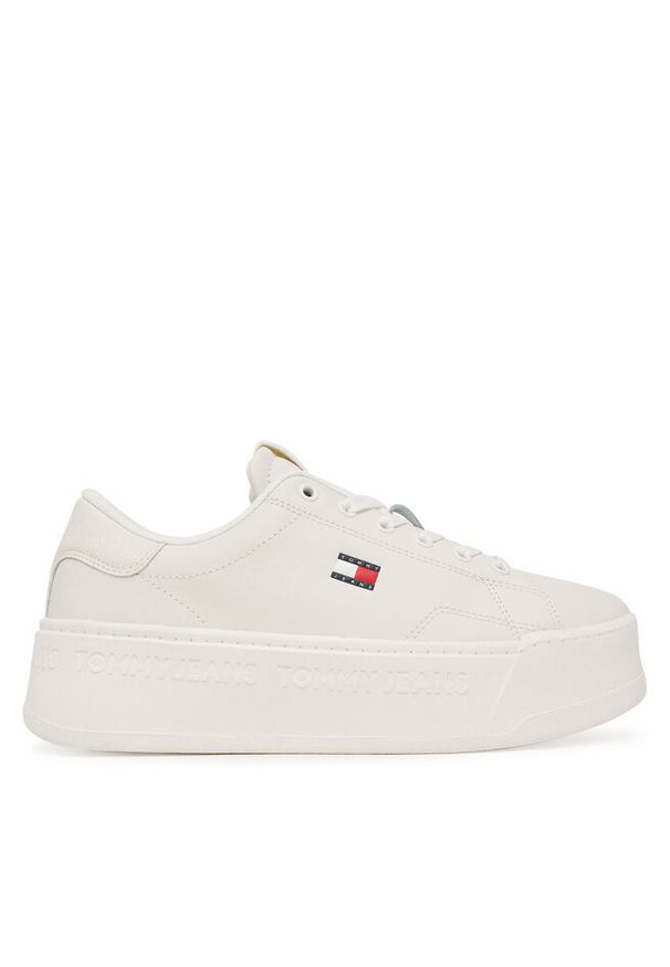 Sneakersy Tommy Jeans. Kolor: biały