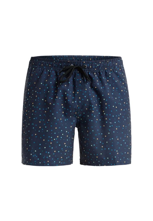 Quiksilver - Szorty kąpielowe dla Mężczyzn EVERYDAY STRAIGHT 15" Czarny. Kolor: niebieski. Materiał: poliester, materiał. Styl: sportowy