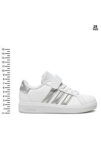 Adidas - adidas Sneakersy Grand Court 2.0 IH5532 Biały. Kolor: biały. Materiał: skóra #6