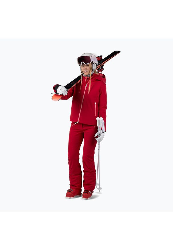 Spodnie narciarskie damskie Rossignol. Kolor: czerwony. Sezon: zima. Sport: narciarstwo