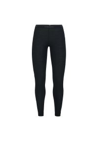 Icebreaker Merino 175 Everyday Thermal Leggings > 104476001BLK. Materiał: wełna, prążkowany, materiał. Styl: street #1