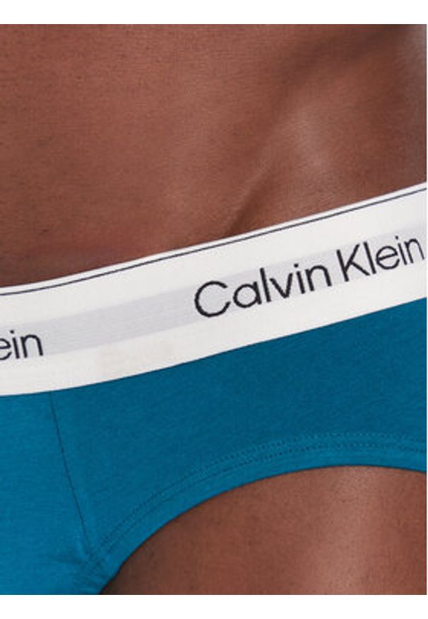 Calvin Klein Underwear Komplet 3 par slipów LV00NB4563 Kolorowy. Materiał: bawełna. Wzór: kolorowy