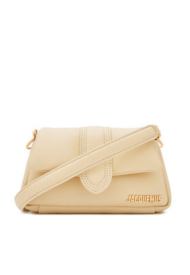 JACQUEMUS Torebka Le Petit Bambimou 233BA335-3073 Écru. Kolor: kremowy. Materiał: skórzane