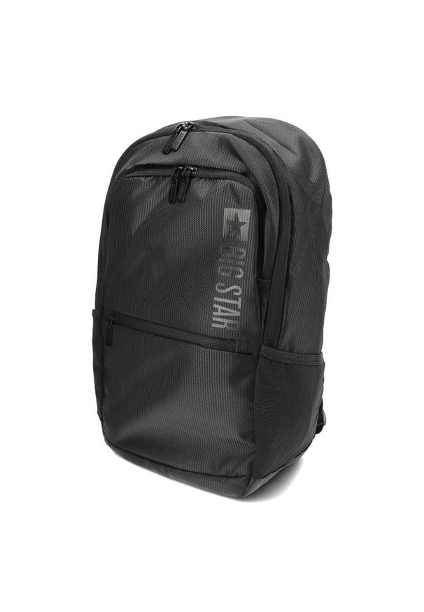 Big Star Accessories - Czarny Plecak Damski Big Star. Kolor: czarny