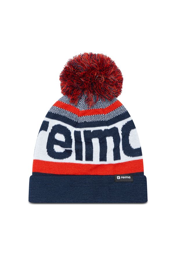 Czapka Reima Taasko 528715 Navy 6981. Kolor: niebieski. Materiał: materiał