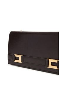 Elisabetta Franchi Portfel PF-65A-61E2-V270 Brązowy. Kolor: brązowy. Materiał: skóra #5