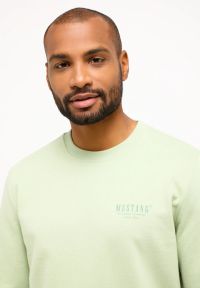 Męska Bluza Nierozpinana Mustang Style Clio Swamp 1014784 6190 #5