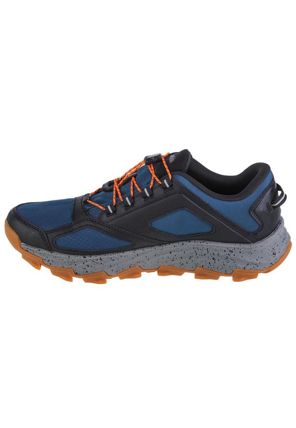 columbia - Buty trekkingowe męskie, Columbia Flow Morrison OutDry. Kolor: wielokolorowy, czarny, niebieski. Materiał: materiał, syntetyk