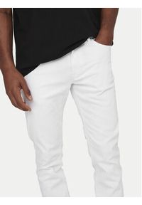 Only & Sons Jeansy Loom 22026529 Biały Slim Fit. Kolor: biały #7