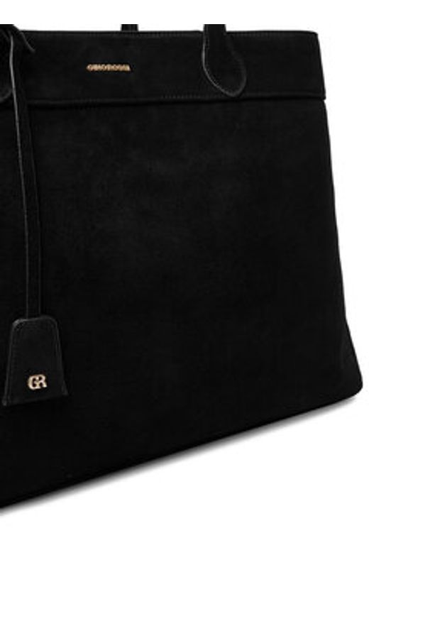 Gino Rossi Torebka EO-LOLA-LA513-114-1 Czarny. Kolor: czarny. Materiał: zamszowe, skórzane