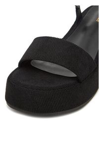 DeeZee Sandały DXJ220515 Czarny. Kolor: czarny. Materiał: materiał #3