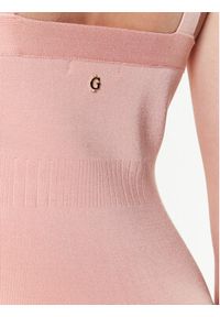 Guess Sukienka dzianinowa Mirage Anise W2YK0C Z2XY0 Różowy Slim Fit. Kolor: różowy. Materiał: wiskoza #2