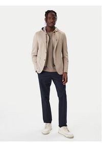 BOSS Marynarka C-Hanry 50562499 Khaki Slim Fit. Kolor: brązowy. Materiał: syntetyk #5