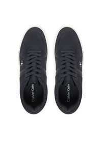 Calvin Klein Sneakersy Classic Cups Laceup Knit HM0HM02130 Czarny. Kolor: czarny. Materiał: materiał #3