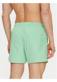 Lacoste Szorty kąpielowe MH6270 Zielony Regular Fit. Kolor: zielony. Materiał: syntetyk #3