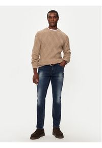 JOOP! Sweter 17 JK-28Diamondo 30043058 Beżowy Modern Fit. Kolor: beżowy. Materiał: syntetyk #5