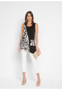 bonprix - Długi top. Kolor: czarny. Długość: długie. Styl: elegancki #3