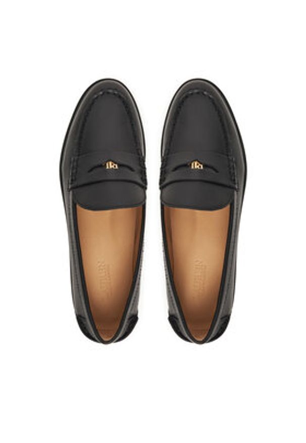 Lauren Ralph Lauren - LAUREN RALPH LAUREN Mokasyny Marli 802967752001 Czarny. Kolor: czarny. Materiał: skóra