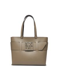 Torebka Armani Exchange. Kolor: brązowy