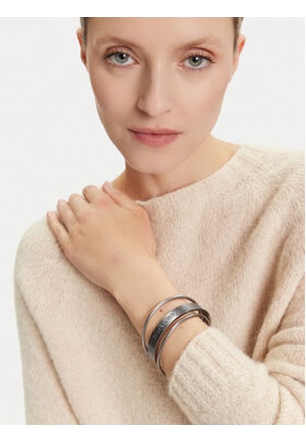 Patrizia Pepe Zestaw bransoletek 8J1740/M073-S741 Srebrny. Materiał: srebrne. Kolor: srebrny