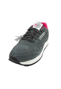 Reebok - Damskie/Trenery Classic Ripple Snakeskin Ze Skóry Ekologicznej. Kolor: różowy. Materiał: skóra ekologiczna. Styl: sportowy