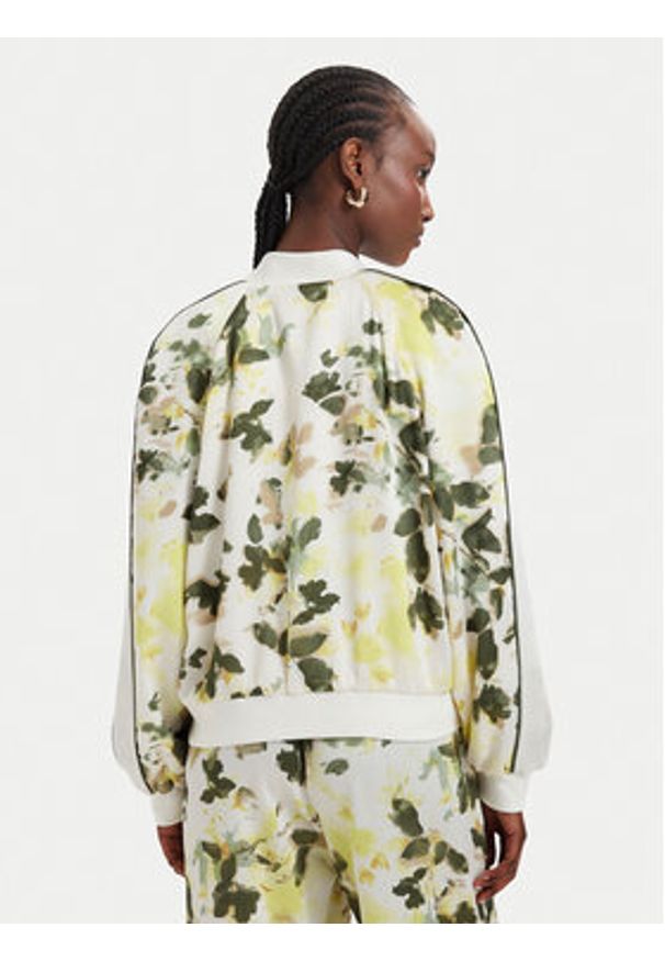 Liu Jo Sport Kurtka bomber TA6256 T358A Kremowy Regular Fit. Kolor: kremowy. Materiał: syntetyk. Styl: sportowy