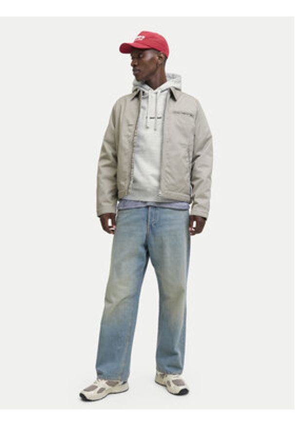 Jack & Jones Bluza Norrebro 12282861 Szary Relaxed Fit. Kolor: szary. Materiał: bawełna