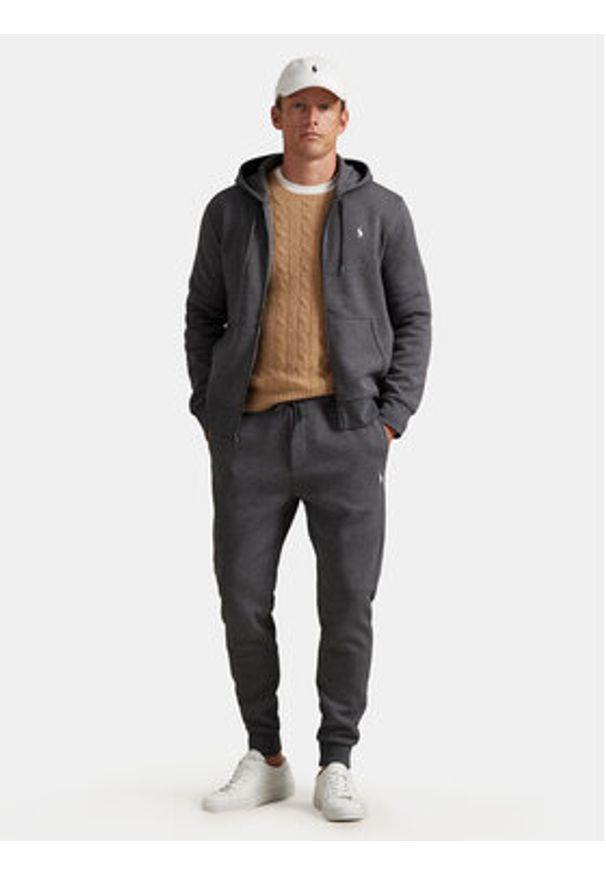 Polo Ralph Lauren Bluza 710881517100 Szary Regular Fit. Typ kołnierza: polo. Kolor: szary. Materiał: syntetyk