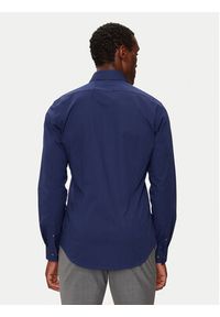 Calvin Klein Koszula K10K108229 Granatowy Slim Fit. Kolor: niebieski. Materiał: bawełna #3