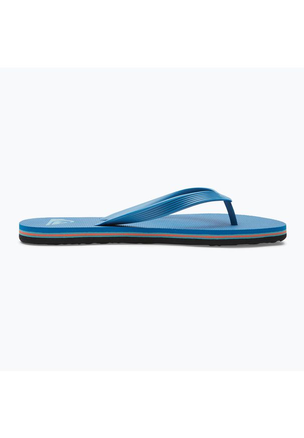 Japonki plażowe męskie Quiksilver Molokai Core. Okazja: na plażę. Kolor: niebieski