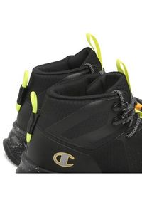 Champion Sneakersy Street Trek Mid S21949-CHA-KK001 Czarny. Kolor: czarny. Materiał: materiał #3