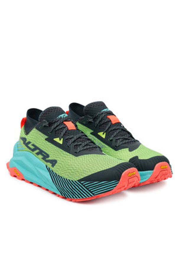 Altra Buty do biegania Olympus 275 Trail Running AL0A85RT Zielony. Kolor: zielony. Materiał: materiał. Sport: bieganie