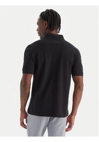 Kappa Polo Logo Sharas Mss 302B3D0 Czarny Regular Fit. Typ kołnierza: polo. Kolor: czarny. Materiał: bawełna