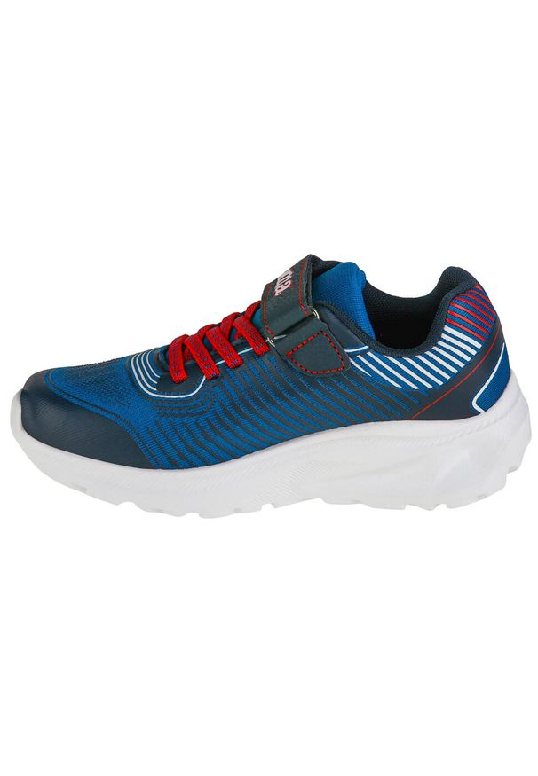 Buty do chodzenia dla dzieci Joma Aquiles Jr. Zapięcie: rzepy. Kolor: niebieski. Materiał: materiał, syntetyk, tkanina. Szerokość cholewki: normalna. Sport: turystyka piesza