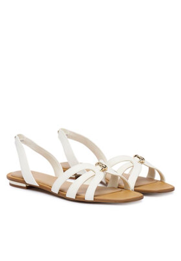 Aldo Sandały Marassita 14011276 Biały. Kolor: biały. Materiał: skóra