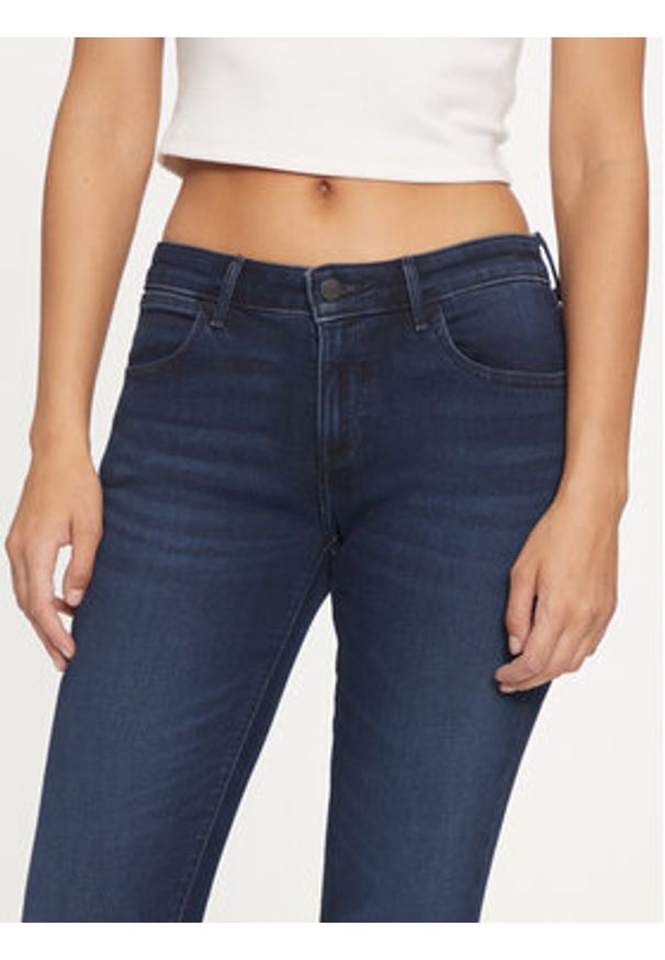 Wrangler Jeansy 112342797 Granatowy Bootcut Fit. Kolor: niebieski