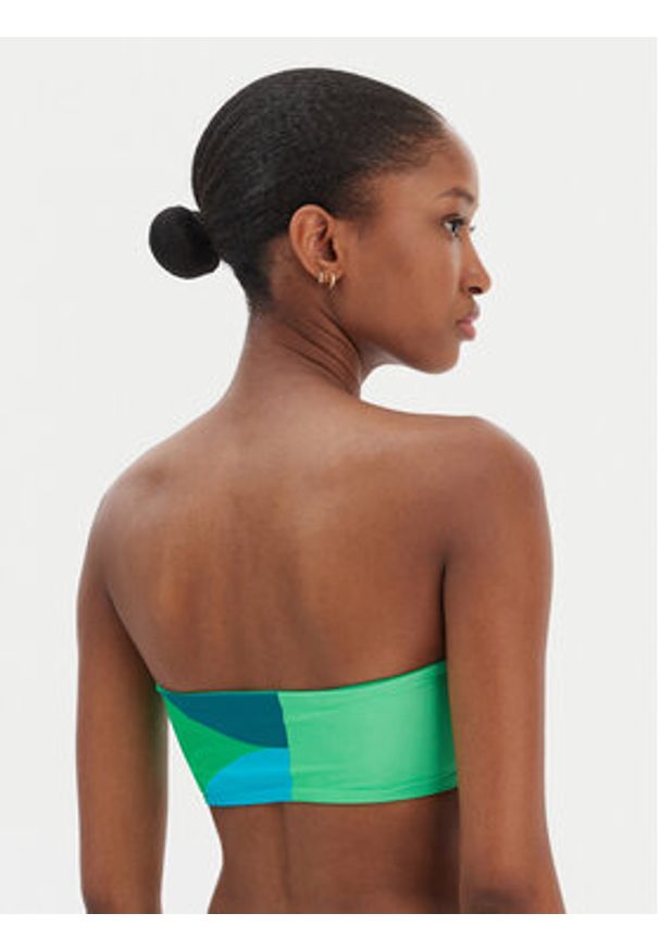 Seafolly Góra od bikini Sorrento 31534-277 Zielony. Kolor: zielony. Materiał: syntetyk