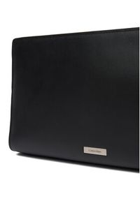 Calvin Klein Kosmetyczka Plaque Wash Bag LV04D1109G Czarny. Kolor: czarny. Materiał: skóra #5